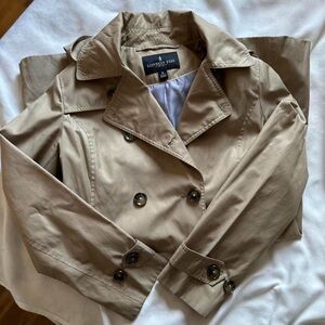 London Fog Women's Classic Beige Trench Coat